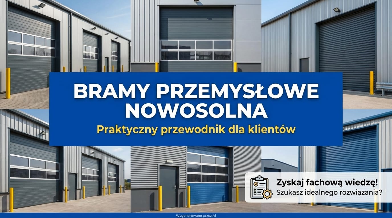 Bramy przemysłowe Nowosolna praktyczny przewodnik dla klientów