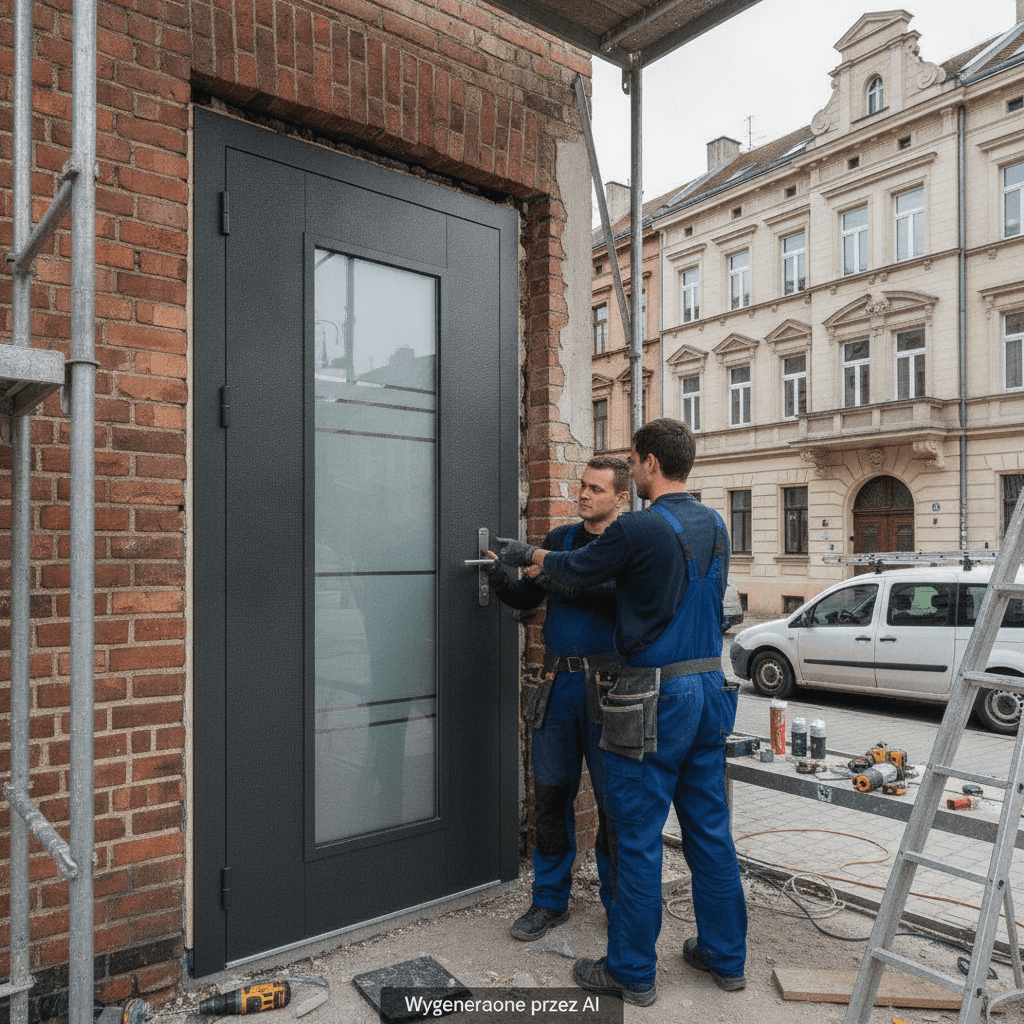 Drzwi wejściowe Łódź kiedy warto postawić na profesjonalny montaż