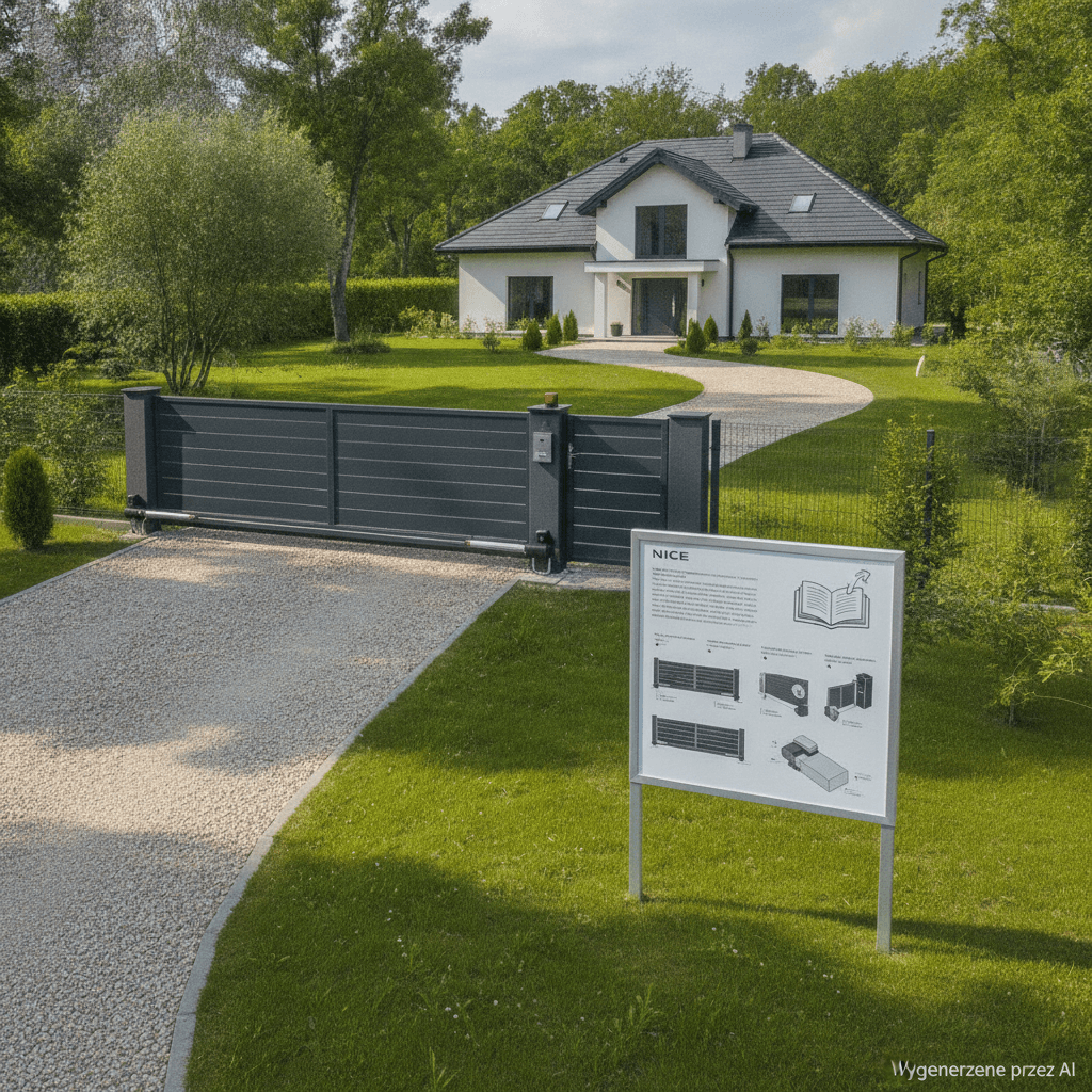 Napędy bram NICE Głowno praktyczny przewodnik dla klientów