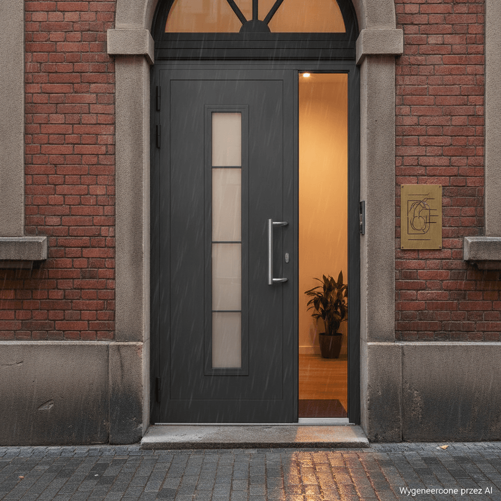 Drzwi wejściowe Łódź co wpływa na trwałość i bezpieczeństwo